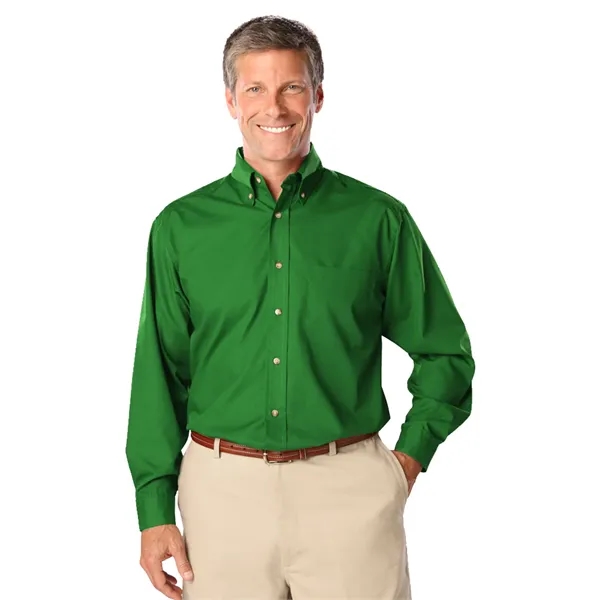 Blue Generation - Men's 1-Pocket Superblend Poplin Shirt... from ASI 86018 Scrub Authority