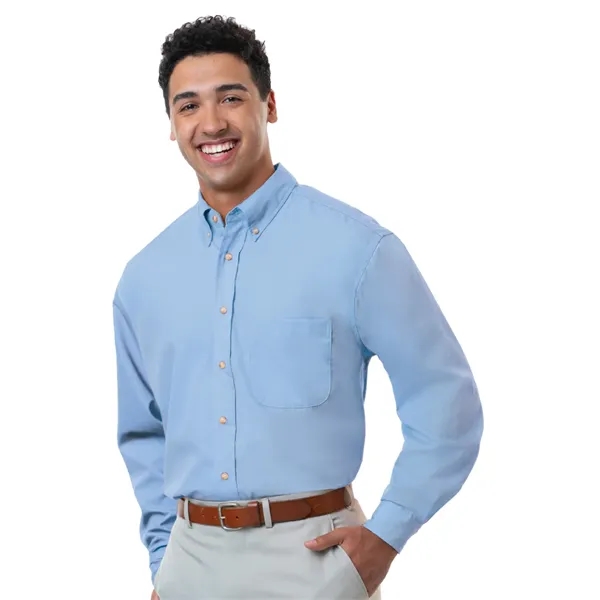 Blue Generation - Men's 1-Pocket Superblend Poplin Shirt... from ASI 86018 Scrub Authority