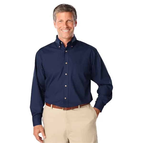 Blue Generation - Men's 1-Pocket Superblend Poplin Shirt... from ASI 86018 Scrub Authority