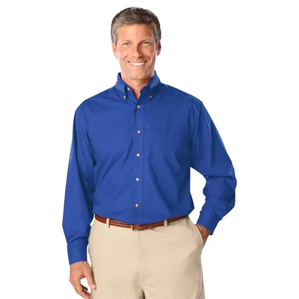 Blue Generation - Men's 1-Pocket Superblend Poplin Shirt... from ASI 86018 Scrub Authority