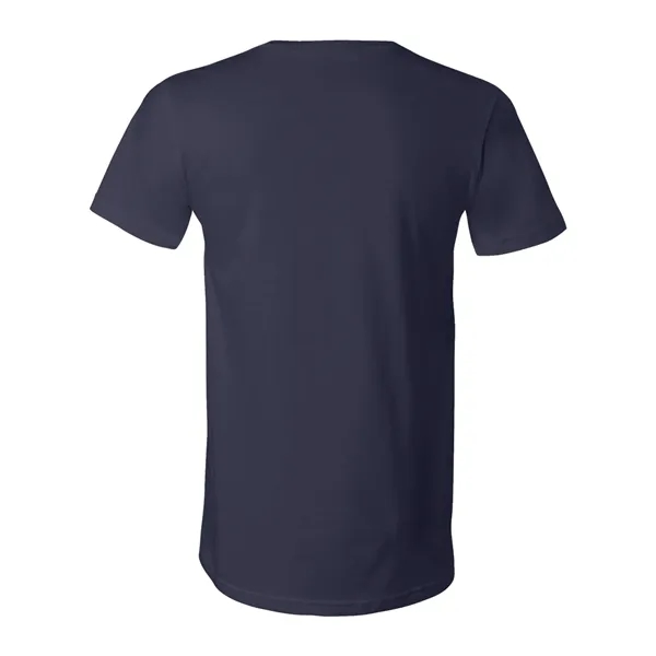 Adult short sleeve v-neck t-shirt with hemmed sleeves. Blank product.... from ASI 84358 S&S Activewear