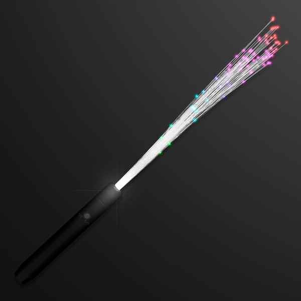 Blank or imprinted. Flashing stock wand with sparkle fibers.... from ASI 34194 ALightPromos / Alight Promotional Products