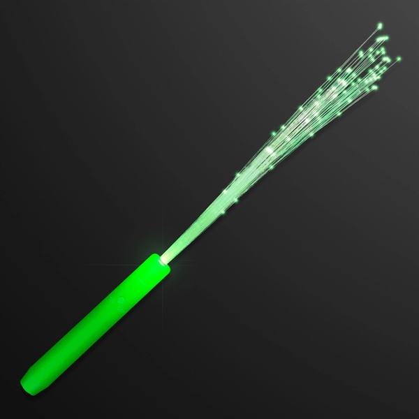 Blank or imprinted. Flashing stock wand with sparkle fibers.... from ASI 34194 ALightPromos / Alight Promotional Products
