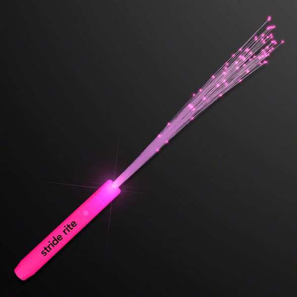 Blank or imprinted. Flashing stock wand with sparkle fibers.... from ASI 34194 ALightPromos / Alight Promotional Products