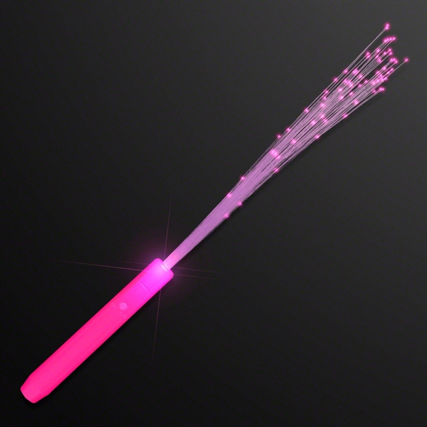 Blank or imprinted. Flashing stock wand with sparkle fibers.... from ASI 34194 ALightPromos / Alight Promotional Products