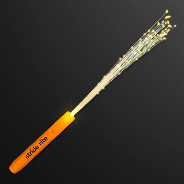 Blank or imprinted. Flashing stock wand with sparkle fibers.... from ASI 34194 ALightPromos / Alight Promotional Products