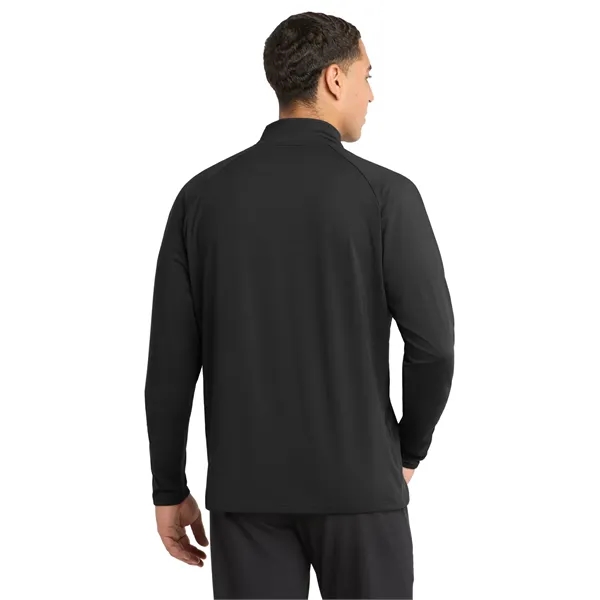 Sport-Tek Tall Sport-Wick Stretch 1/2-Zip Pullover.... from ASI 84863 SanMar