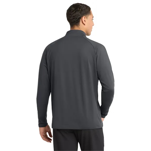 Sport-Tek Tall Sport-Wick Stretch 1/2-Zip Pullover.... from ASI 84863 SanMar