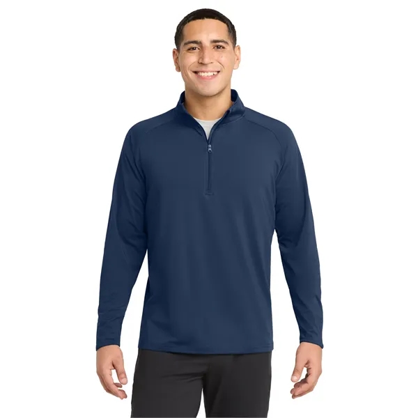 Sport-Tek Tall Sport-Wick Stretch 1/2-Zip Pullover.... from ASI 84863 SanMar
