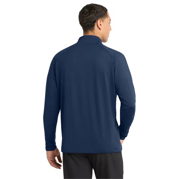 Sport-Tek Tall Sport-Wick Stretch 1/2-Zip Pullover.... from ASI 84863 SanMar