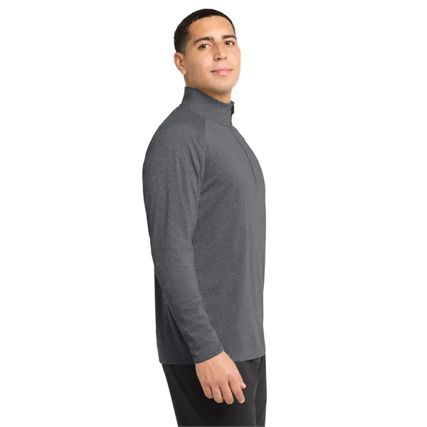 Sport-Tek Tall Sport-Wick Stretch 1/2-Zip Pullover.... from ASI 84863 SanMar