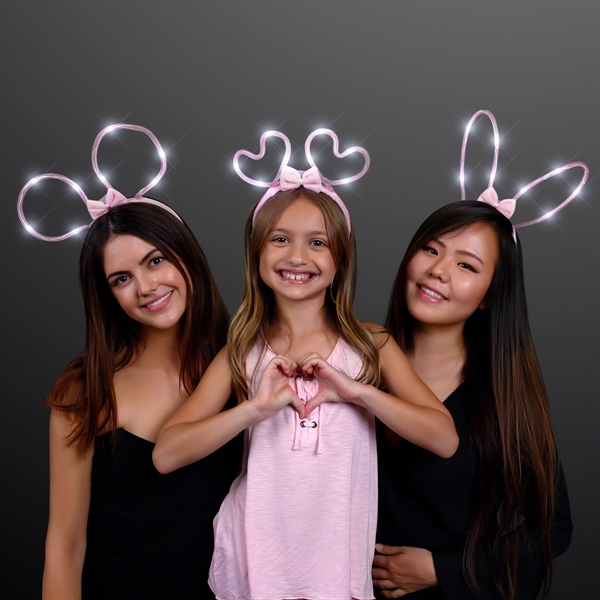 Bendable Light Up Ears Headband; Blank Pricing... from ASI 34194 ALightPromos