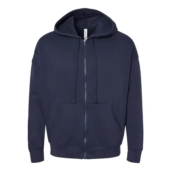 BELLA + CANVAS Unisex Sponge Fleece DTM Full-Zip Hoodie... from ASI 84358 S&S Activewear