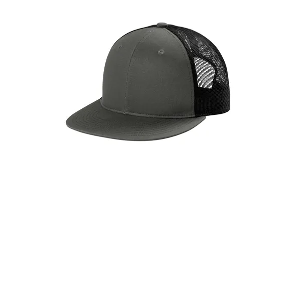 Port Authority Snapback Flat Bill Trucker Cap... from ASI 84863 SanMar