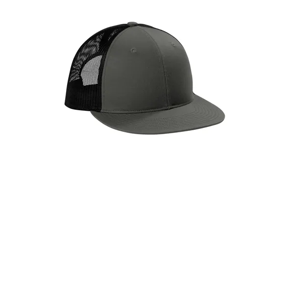 Port Authority Snapback Flat Bill Trucker Cap... from ASI 84863 SanMar