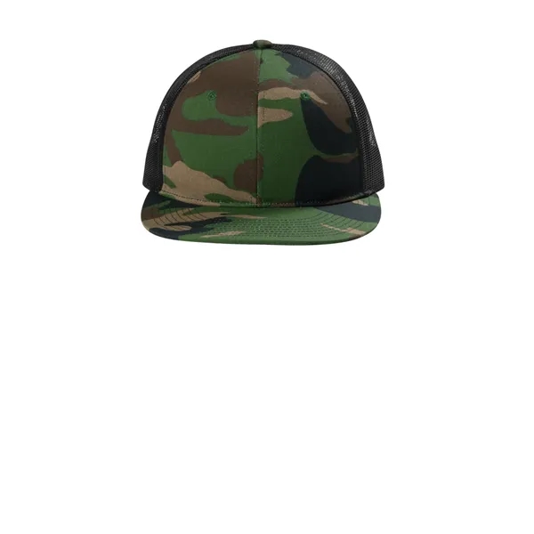 Port Authority Snapback Flat Bill Trucker Cap... from ASI 84863 SanMar