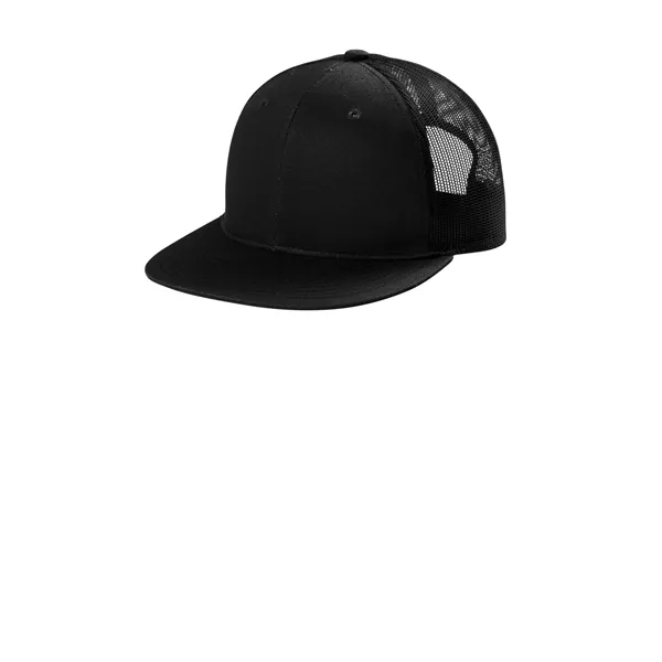 Port Authority Snapback Flat Bill Trucker Cap... from ASI 84863 SanMar