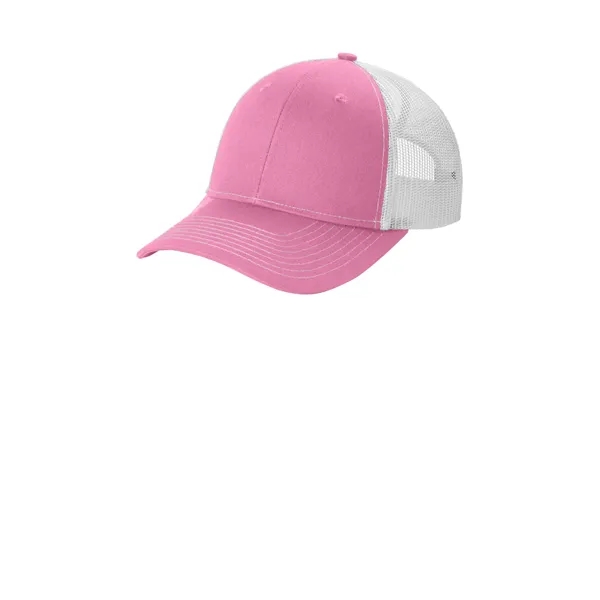 Port Authority Snapback Ponytail Trucker Cap... from ASI 84863 SanMar