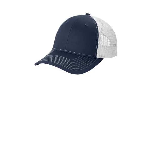 Port Authority Snapback Ponytail Trucker Cap... from ASI 84863 SanMar