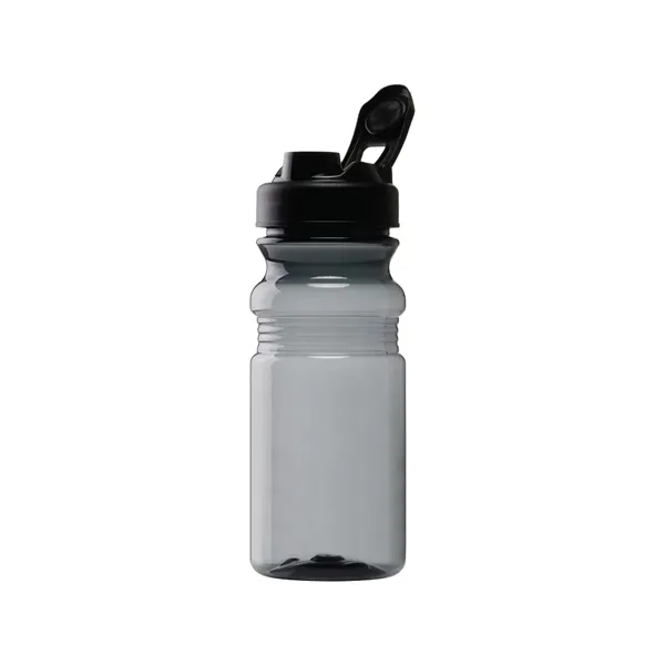 20-oz. PET plastic water bottle with flip lid. Made in USA... from ASI 57655 STOPNGO Line