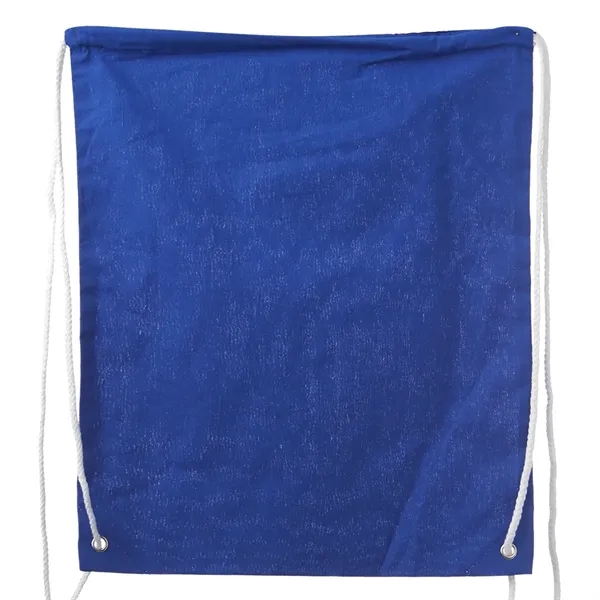 4oz Cotton Drawstring Backpack... from ASI 39552 BEL Promo
