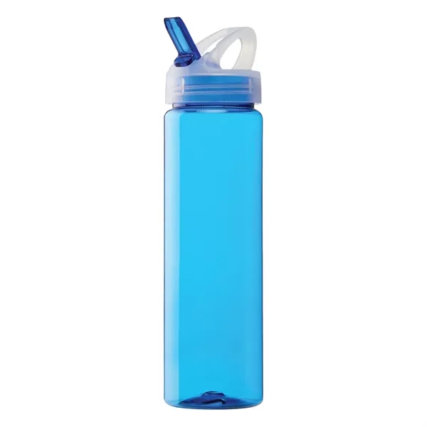 25-oz. PET plastic water bottle with flip spout lid. Made in... from ASI 57655 STOPNGO Line