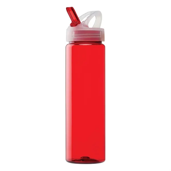 25-oz. PET plastic water bottle with flip spout lid. Made in... from ASI 57655 STOPNGO Line