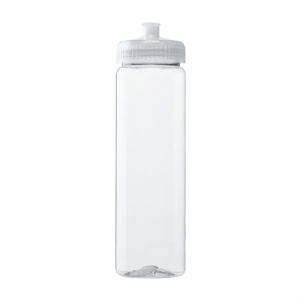 25-oz. PET plastic water bottle with push pull lid. Made in... from ASI 57655 STOPNGO Line