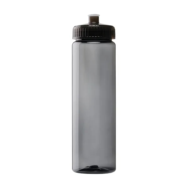 25-oz. PET plastic water bottle with push pull lid. Made in... from ASI 57655 STOPNGO Line