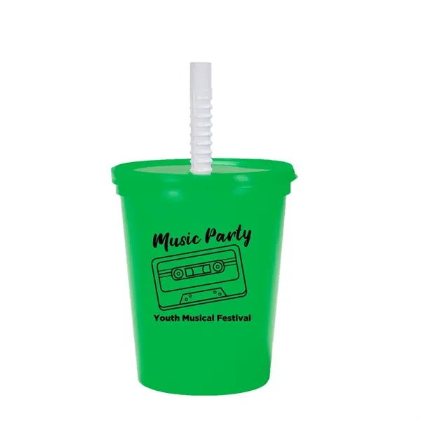 Stadium cup with Lid and Straw... from ASI 62088 IDProductsource