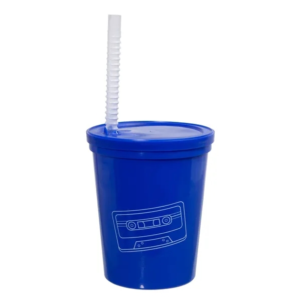 Stadium cup with Lid and Straw... from ASI 62088 IDProductsource