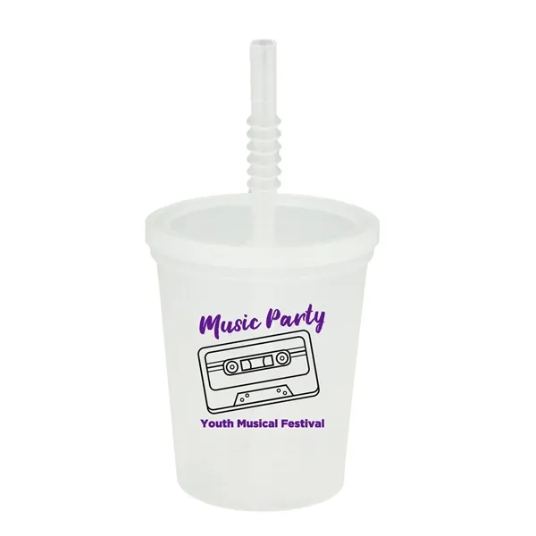 Stadium cup with Lid and Straw... from ASI 62088 IDProductsource