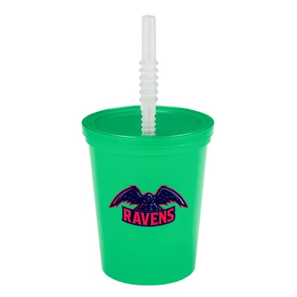 Stadium cup with Lid and Straw... from ASI 62088 IDProductsource