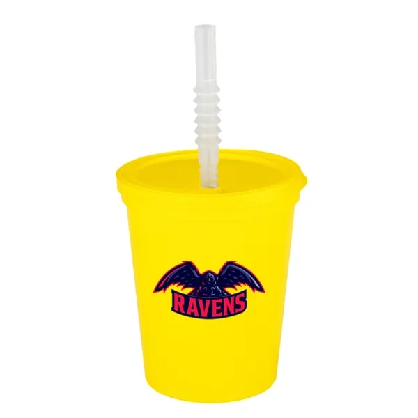 Stadium cup with Lid and Straw... from ASI 62088 IDProductsource