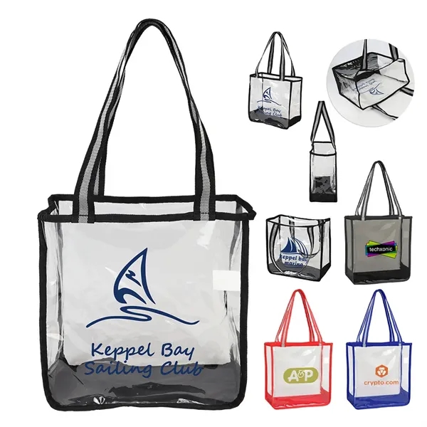 Metropolitan Clear Tote Bag... from ASI 31517 Admart Products / Admart Line
