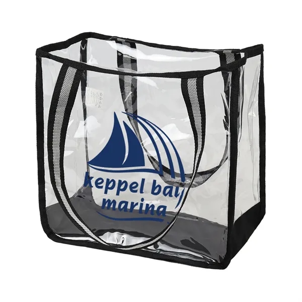 Metropolitan Clear Tote Bag... from ASI 31517 Admart Products / Admart Line