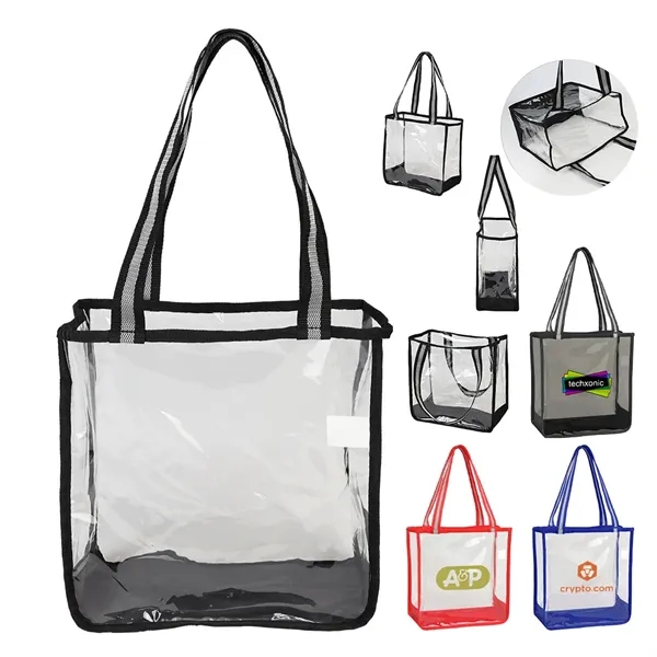 Metropolitan Clear Tote Bag... from ASI 31517 Admart Products / Admart Line
