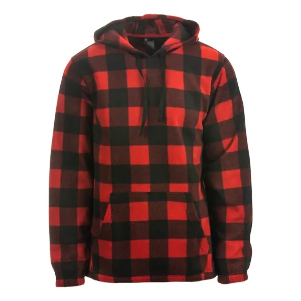 Burnside Polar Fleece Hooded Pullover... from ASI 84358 S&S Activewear