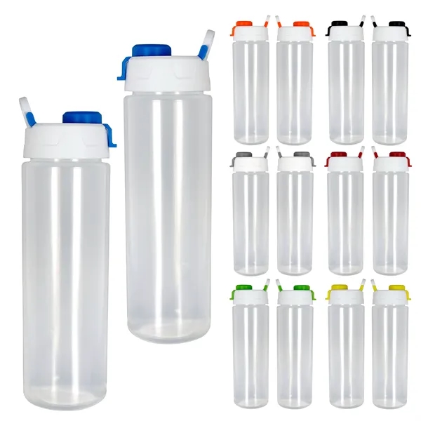 Lumina Full Color 24 oz. Bottle with Pop Up Lid... from ASI 30208 A P Specialties / AP Specialties