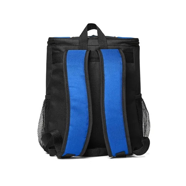 10.75" x 12.75" x 7.25" 600 Denier polyester cooler backpack with... from ASI 79530 Prime Line