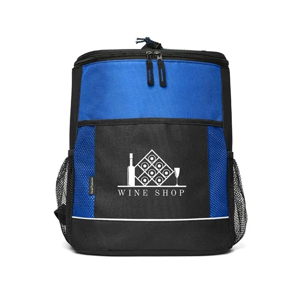 10.75" x 12.75" x 7.25" 600 Denier polyester cooler backpack with... from ASI 79530 Prime Line