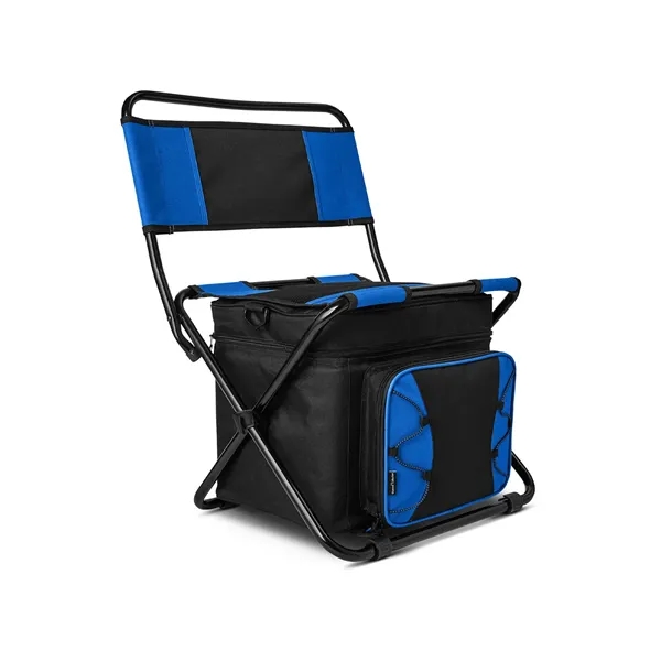 Folding chair/stool and cooler is made of 600 denier polyester and... from ASI 79530 Prime Line