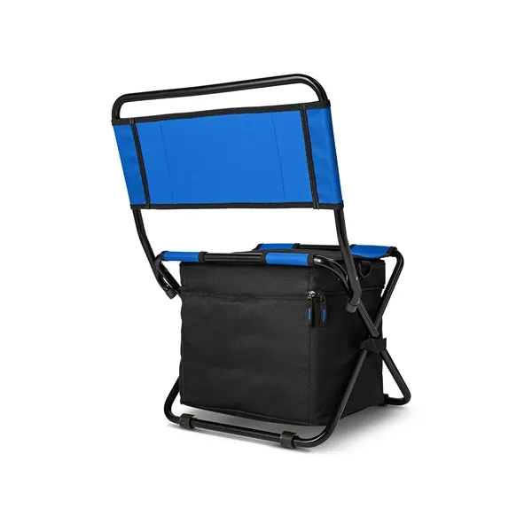 Folding chair/stool and cooler is made of 600 denier polyester and... from ASI 79530 Prime Line