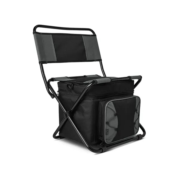 Folding chair/stool and cooler is made of 600 denier polyester and... from ASI 79530 Prime Line