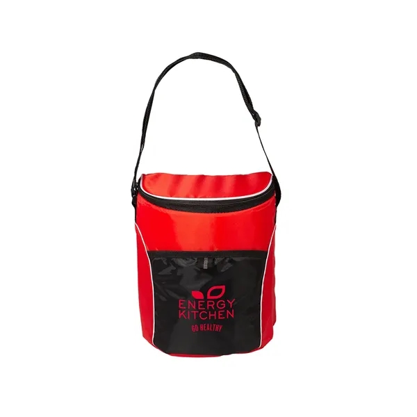 6" x 10" x 9" 210 Denier zippered 12-can cooler bag... from ASI 79530 Prime Line