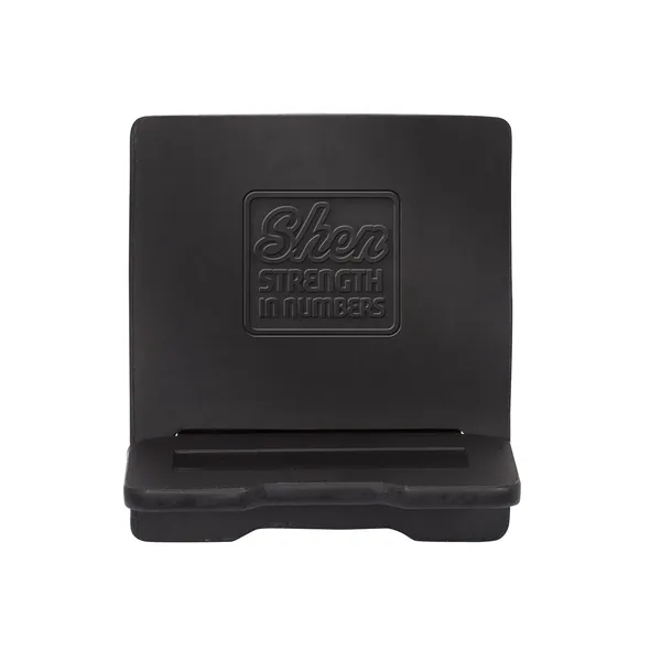 Cellphone stand made of two wood and PU pieces that comes... from ASI 79530 Prime Line