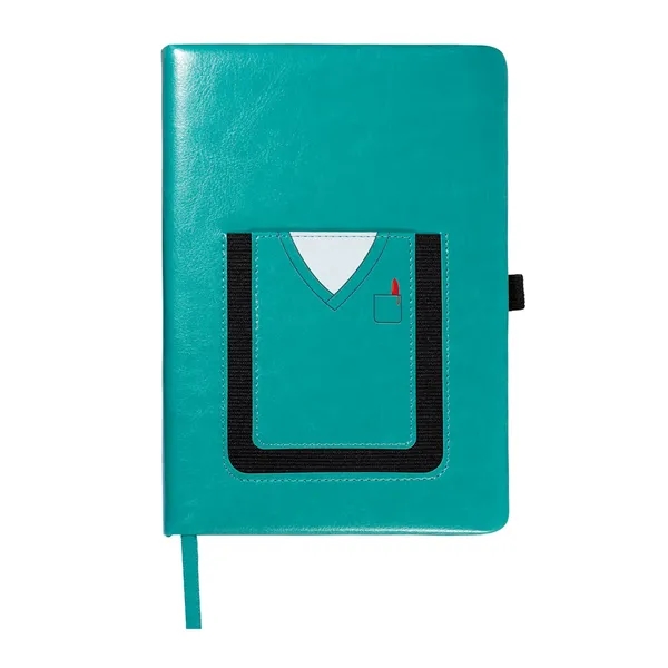 Leeman Medical Theme Journal Notebook With Cell Phone Poc...... from ASI 79530 Prime Line