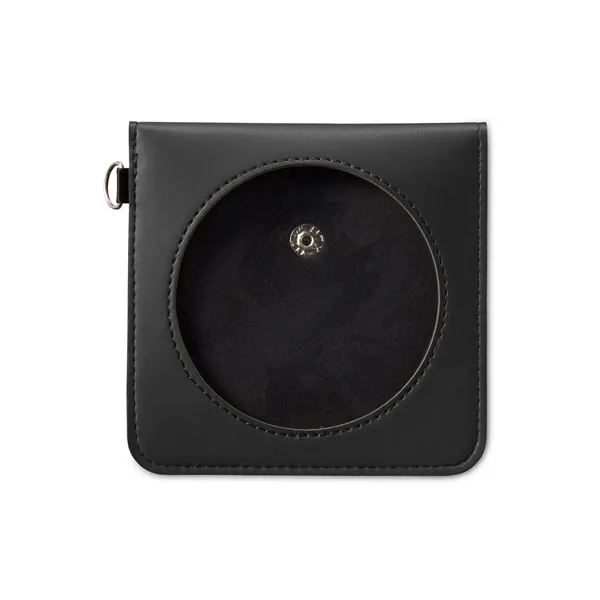 3.625" x 3.625" Tuscany™ thermo polyurethane storage pouch with PVC window... from ASI 79530 Prime Line