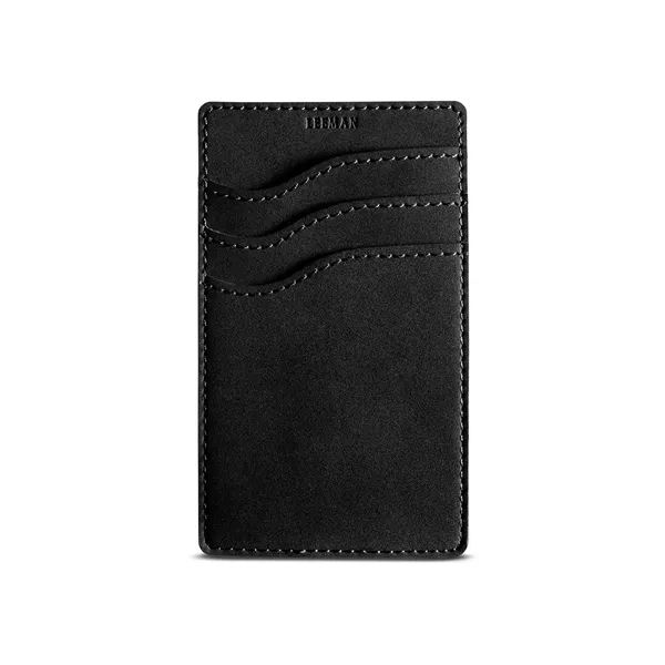 0.15" x 4.3" x 2.55" polyurethane cellphone wallet with RFID protection... from ASI 79530 Prime Line