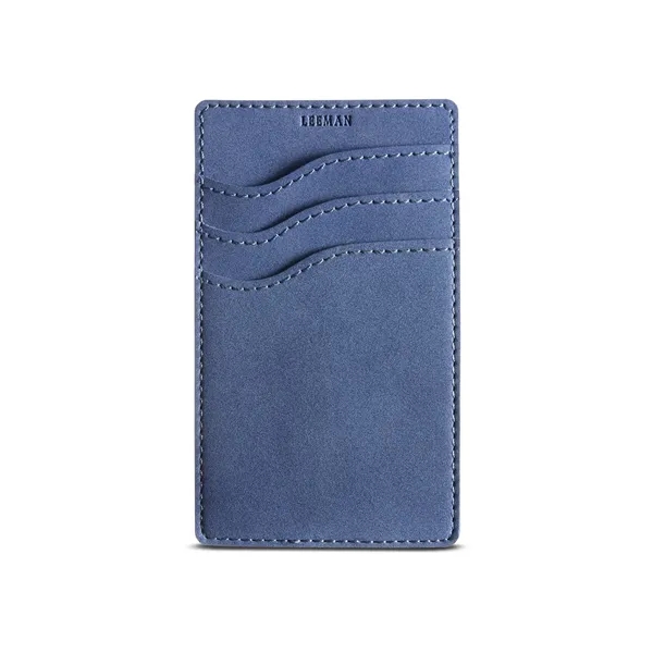 0.15" x 4.3" x 2.55" polyurethane cellphone wallet with RFID protection... from ASI 79530 Prime Line